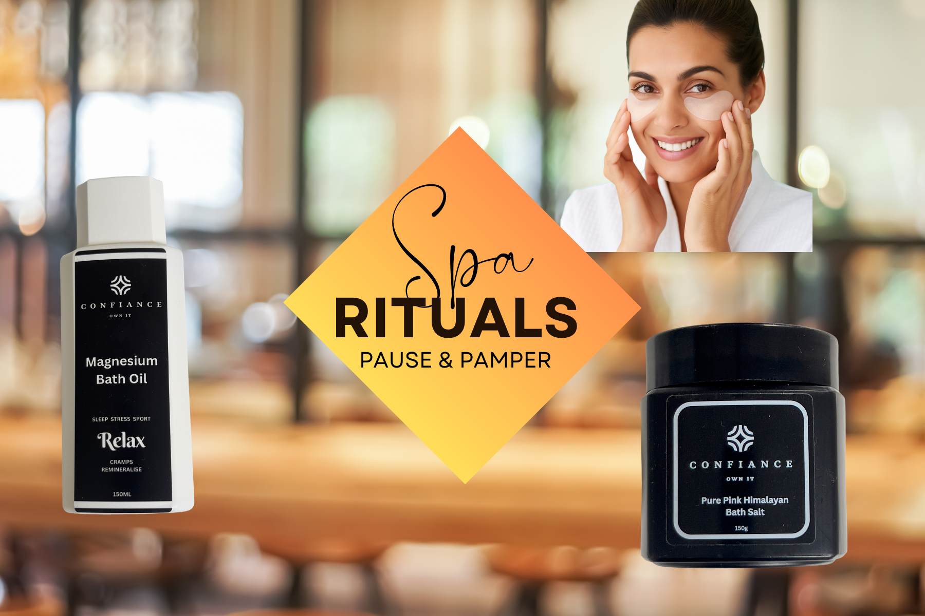 Pause & Pamper Spa Rituals - Enjoy your Spa in the privacy of your own home