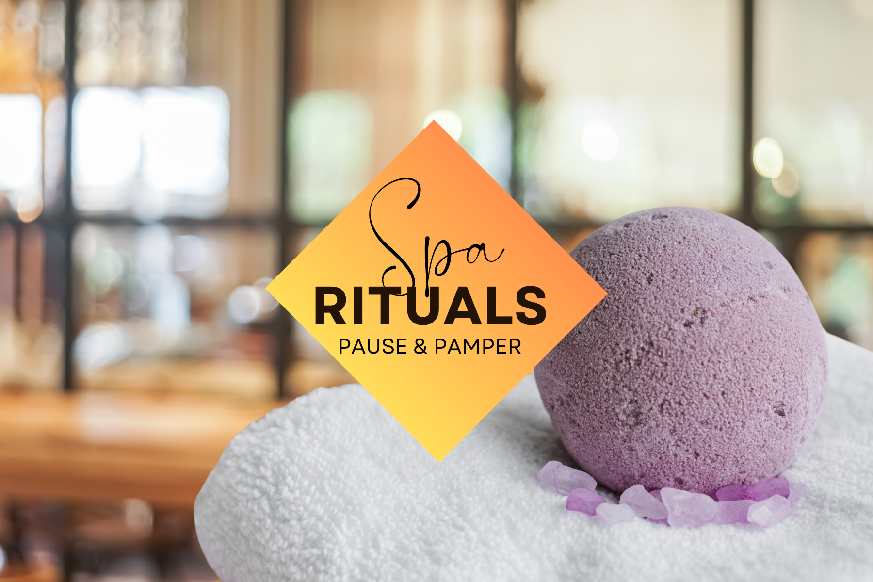 Pause & Pamper Spa Rituals - Enjoy your Spa in the privacy of your own home